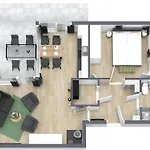 Fuchsbau Mit Kamin & Terrasse & Garten Apartamento